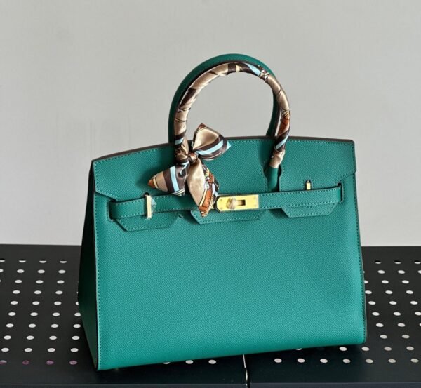 Hermes　Birkin bag 30　Vert Jade　Epsom leather　Gold hardware