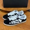 AMIRI Suede Pacific Bones Low-Top Sneakers