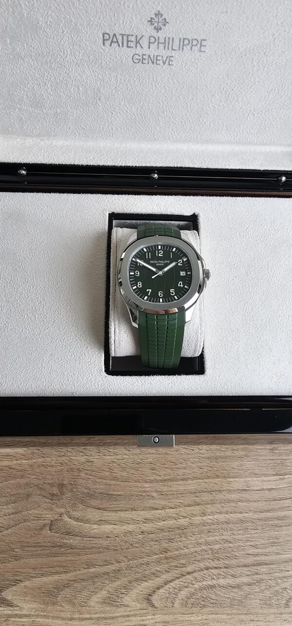 Patek Philippe Aquanaut 5168G Green Khaki – Super Clone Master Edition - Image 2