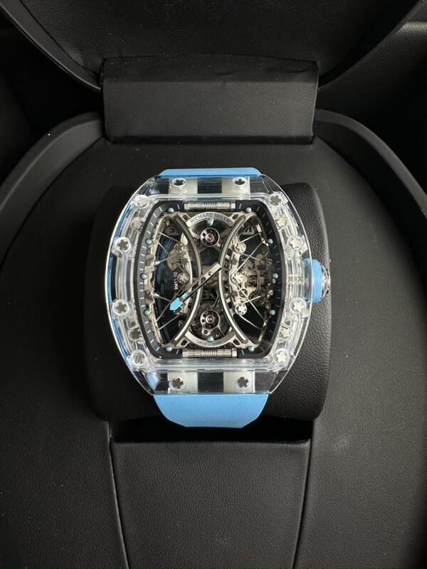 Richard Mille RM 56-01 Sapphire Crystal – Skeleton Dial with Blue Accents - Image 2