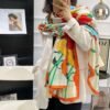 Louis Vuitton Floral Silk Scarf - Vibrant Elegance for Every Occasion