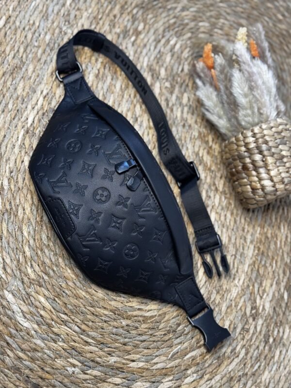 Louis Vuitton Monogram Belt Bag - Gray & Black Variants - Image 3