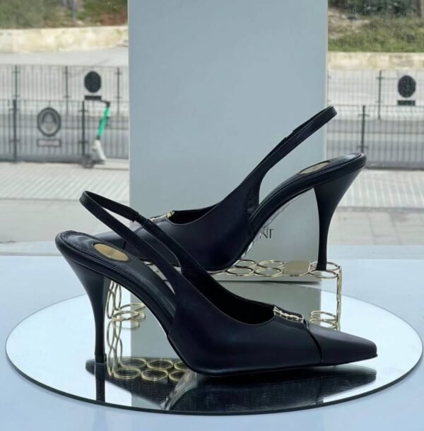 Saint Laurent Babylone Breteuil 90 slingback pumps - Image 2