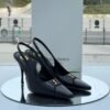 Saint Laurent Babylone Breteuil 90 slingback pumps