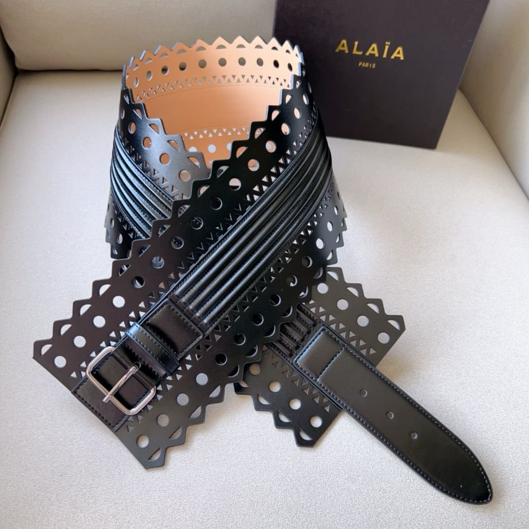 ALAIL Bustier belt in vienne wave calfskin - Image 4