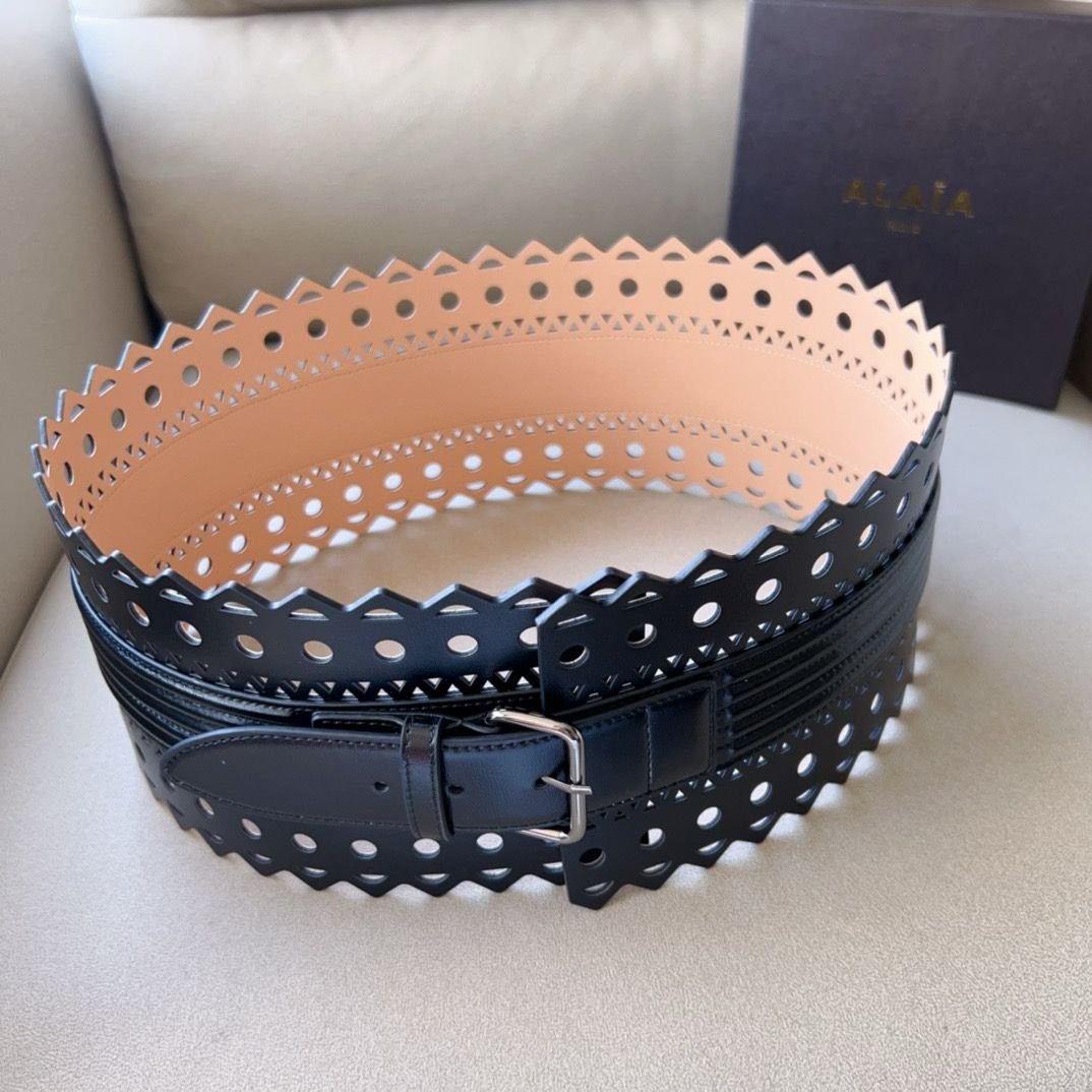 ALAIL Bustier belt in vienne wave calfskin - Image 7