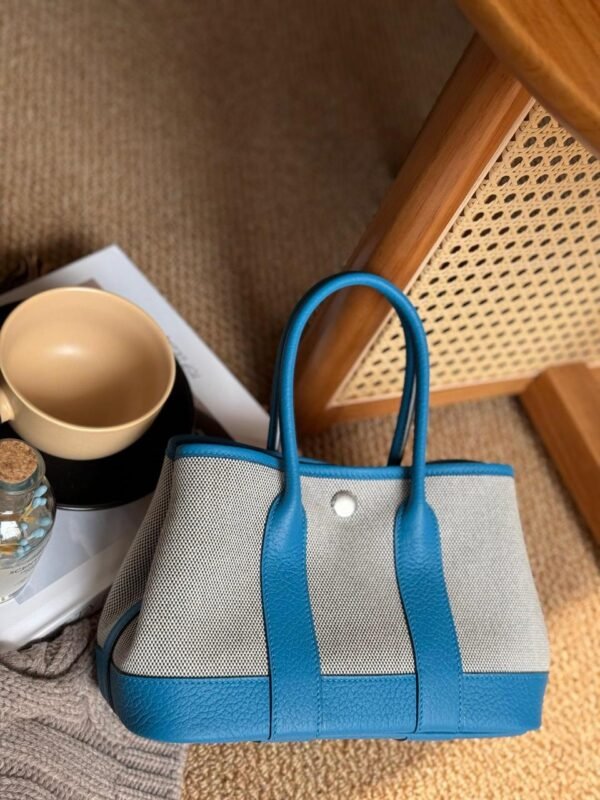 Hermes Viking canvas and Negonda calfskin - Image 3