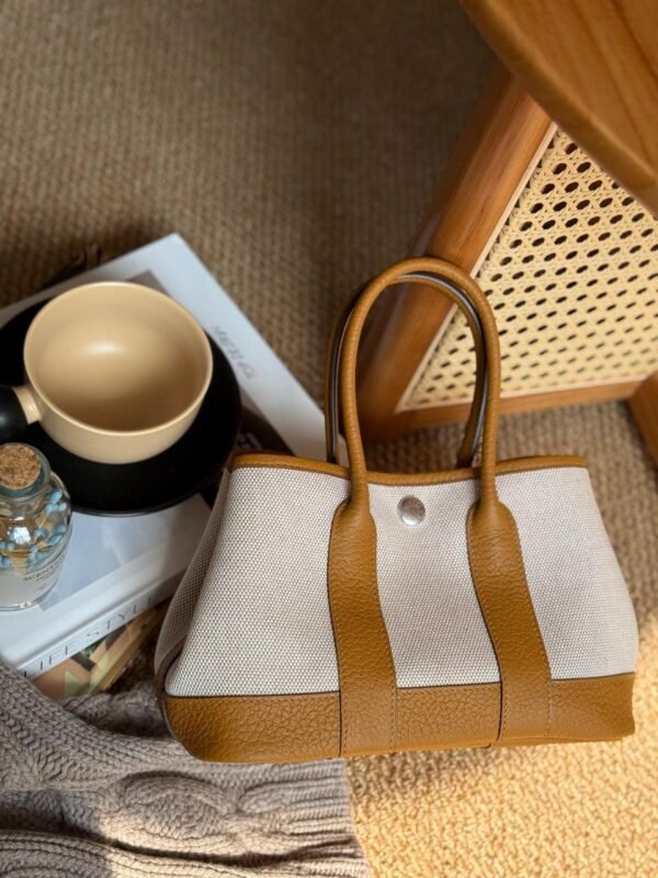 Hermes Viking canvas and Negonda calfskin - Image 4