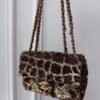 Chanel  sequin half flap small