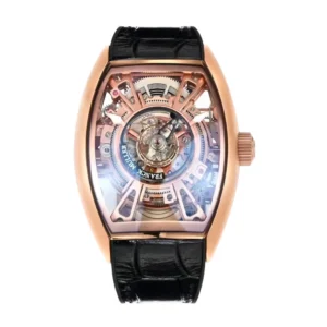Franck Muller CURVEX V45 CX Tourbillon Transparent Case Back