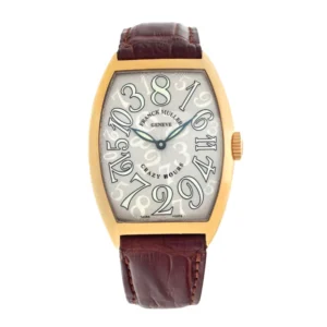 Franck Muller Crazy Hour 18k Rose Gold Wristwatch