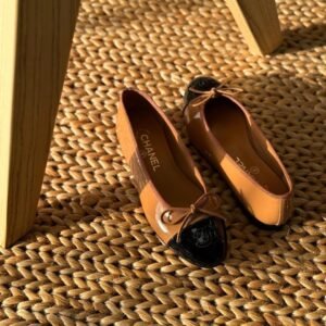 Chanel Leather Ballet Flats