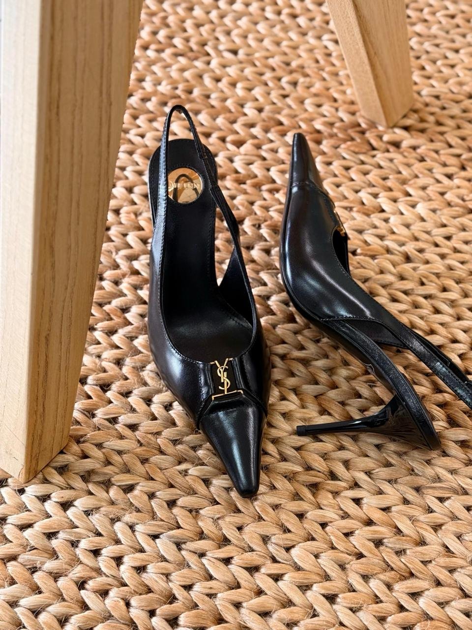 Saint Laurent Babylone Breteuil Slingback Heel - Image 6