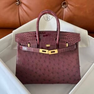 Hermès Birkin 30 Mousse Ostrich