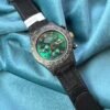 Customize Rolex Daytona Gradient Green Gold Watch
