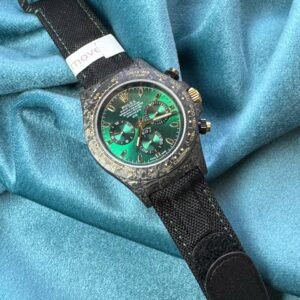 Customize Rolex Daytona Gradient Green Gold Watch