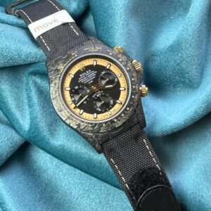 Rolex DiW Daytona Cream Invert Gold Watch